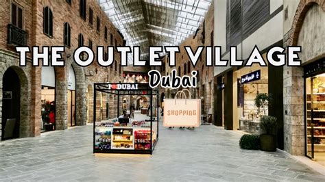 the outlet village dubai shops